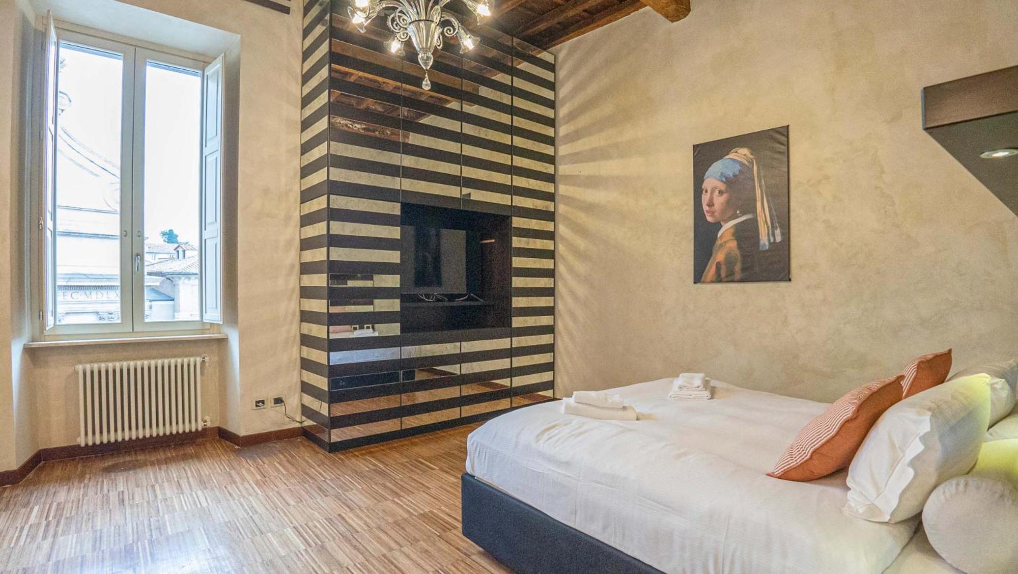 רומא Piazza Venezia Charming Apartments With View מראה חיצוני תמונה