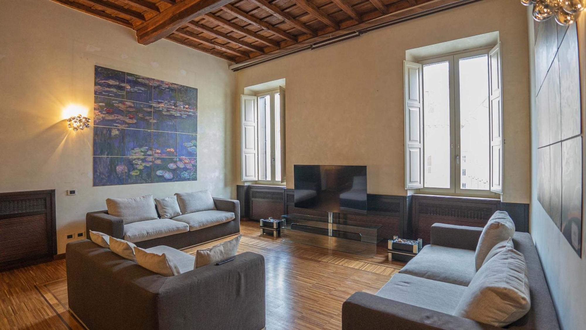רומא Piazza Venezia Charming Apartments With View מראה חיצוני תמונה